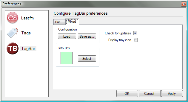 TagBar Preferences _mixed